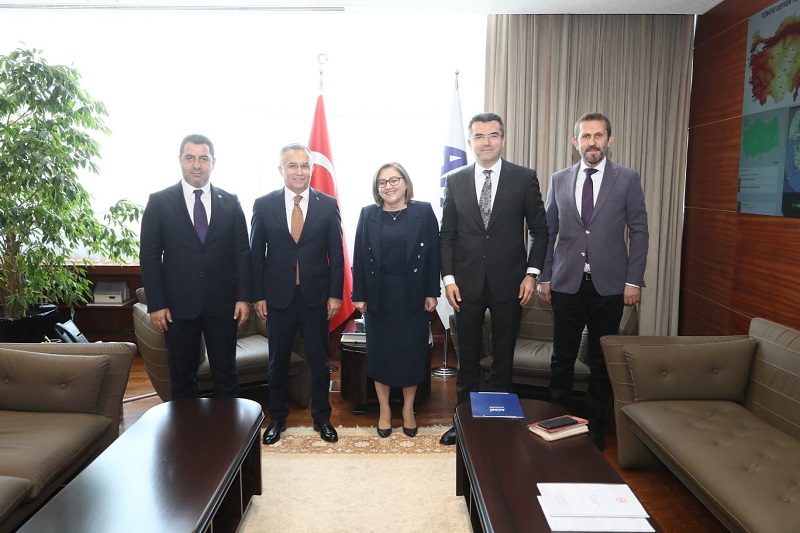 A Congratulatory Visit to the Head of AFAD Okay Memiş