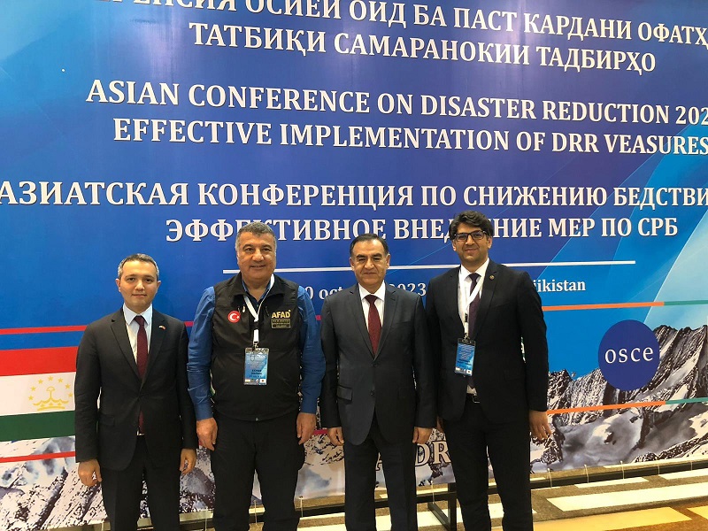 Asian Disaster Risk Reduction Conference Held in Dushanbe
